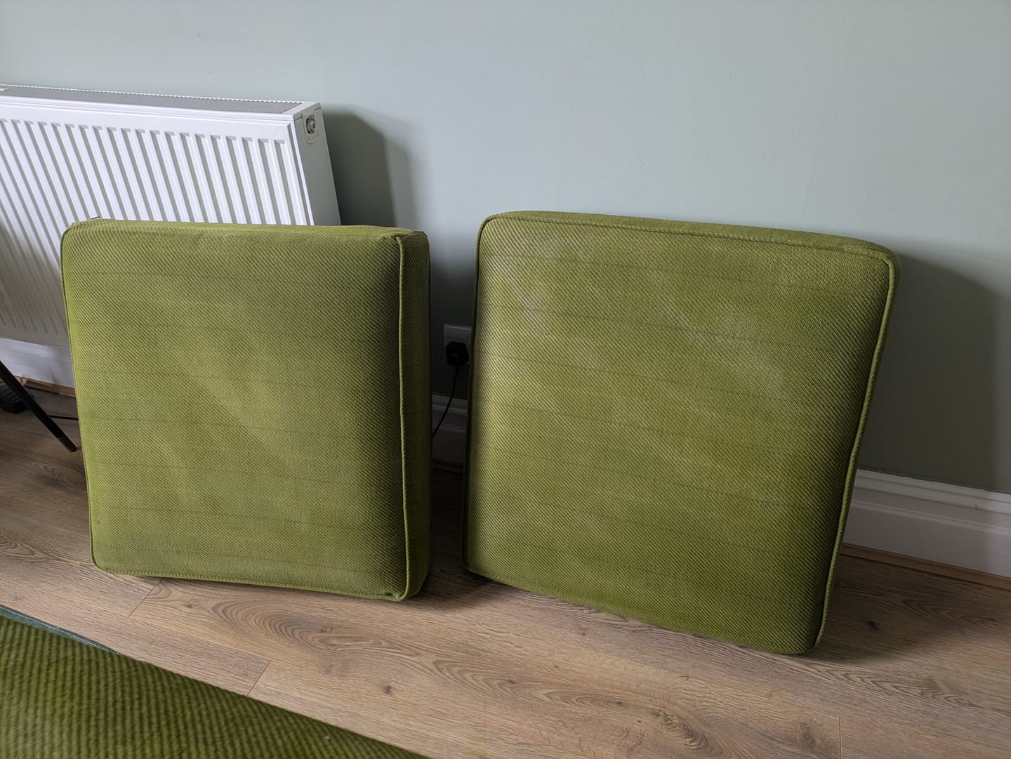 Customer photo review of Fabric Paint -- Olive