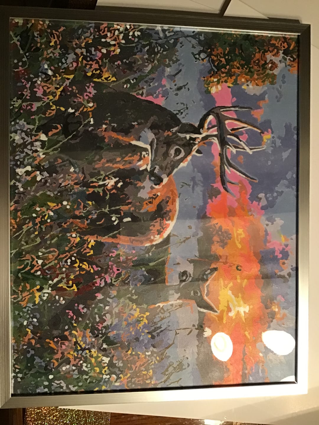 Customer photo review of Couple de cerfs