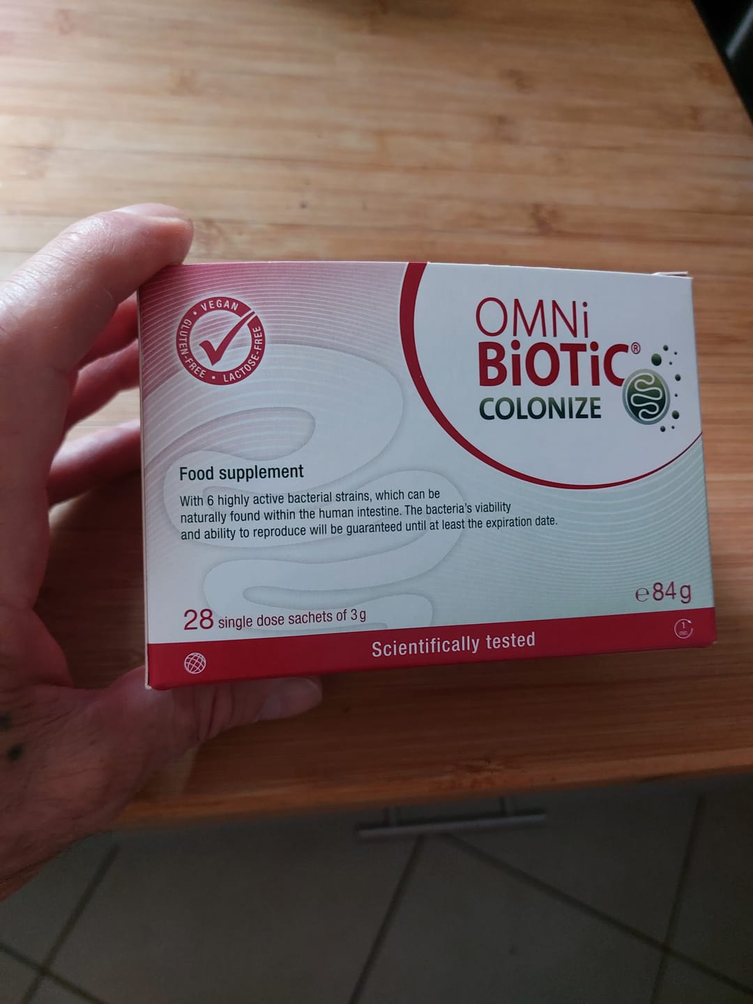 Customer photo review of OMNi-BiOTiC® COLONIZE