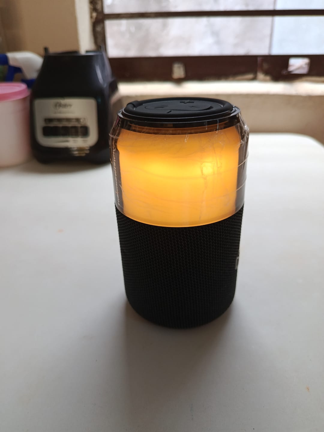 Customer photo review of Bocina Portátil Bolt STF 5W 10hrs Uso Función Tws Protección IPX3 Negro