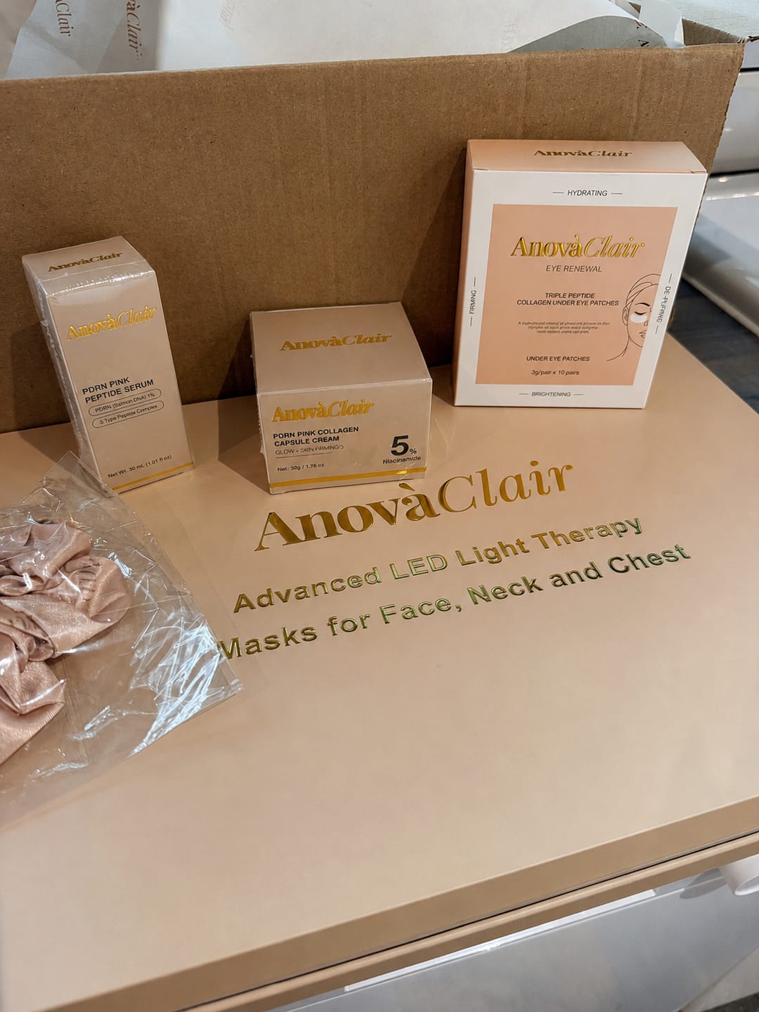Customer photo review of AnovàClair Advanced Full Coverage LED Mask