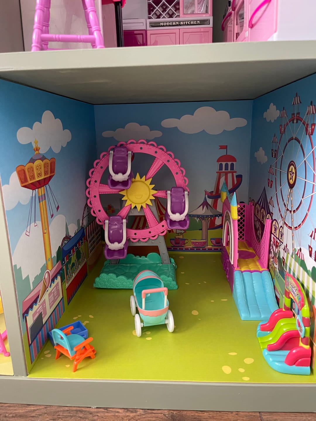 Customer photo review of Big Top Bonanza & Fairground Fun Sides - for Ikea® Kallax