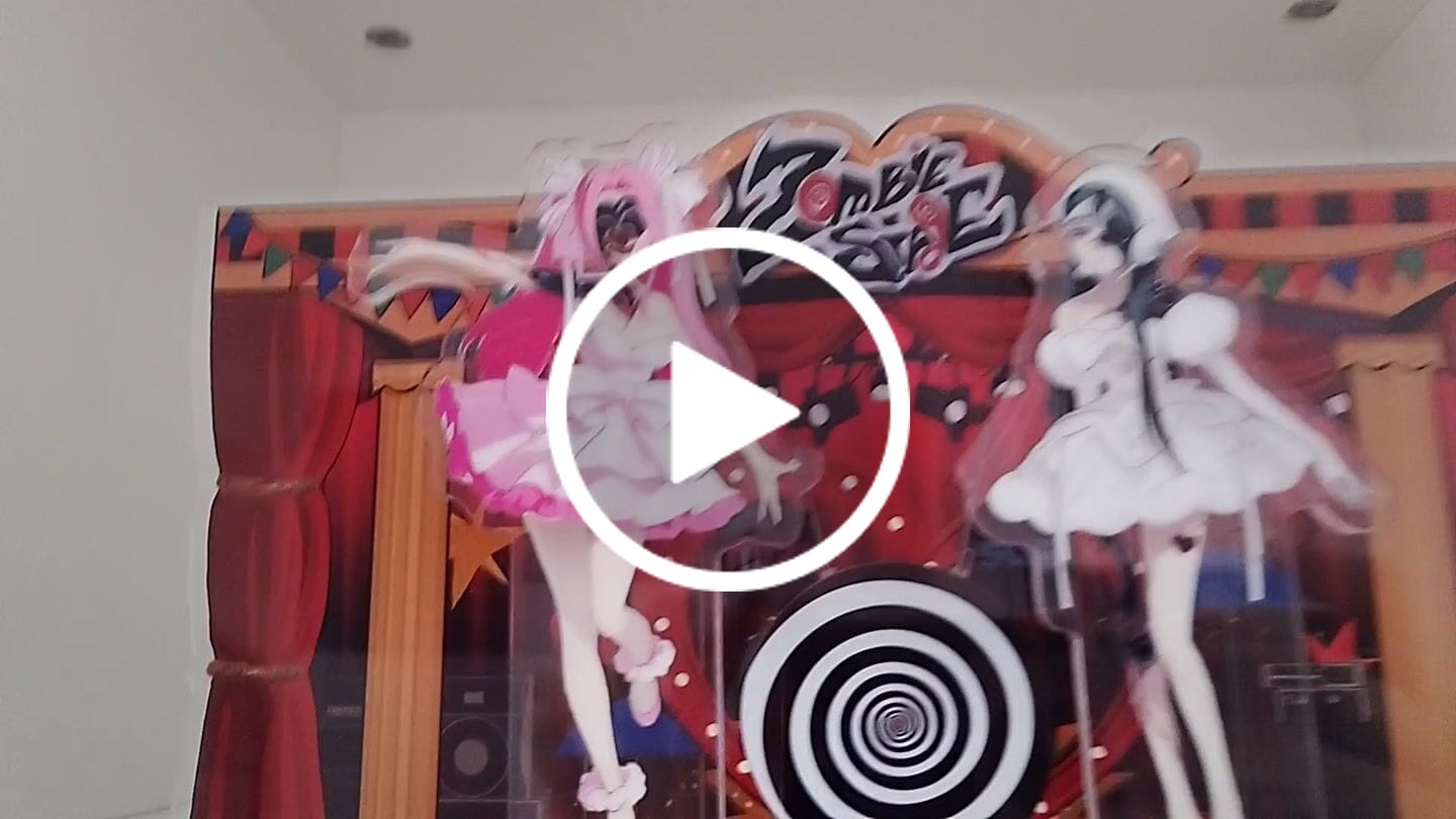 Customer video review of 【Pre-Order】Alien Stage - Zombie Stage: Fading Youth Series - Scene Acrylic Stand