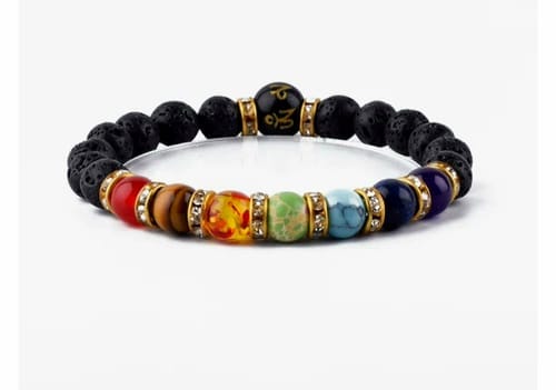 Customer photo review of 7 Chakra Activation Bracelet