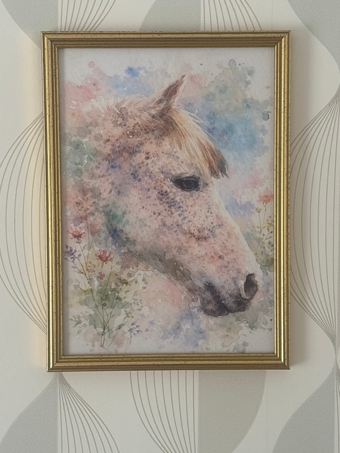 Customer photo review of Personalised Poster - Watercolour
