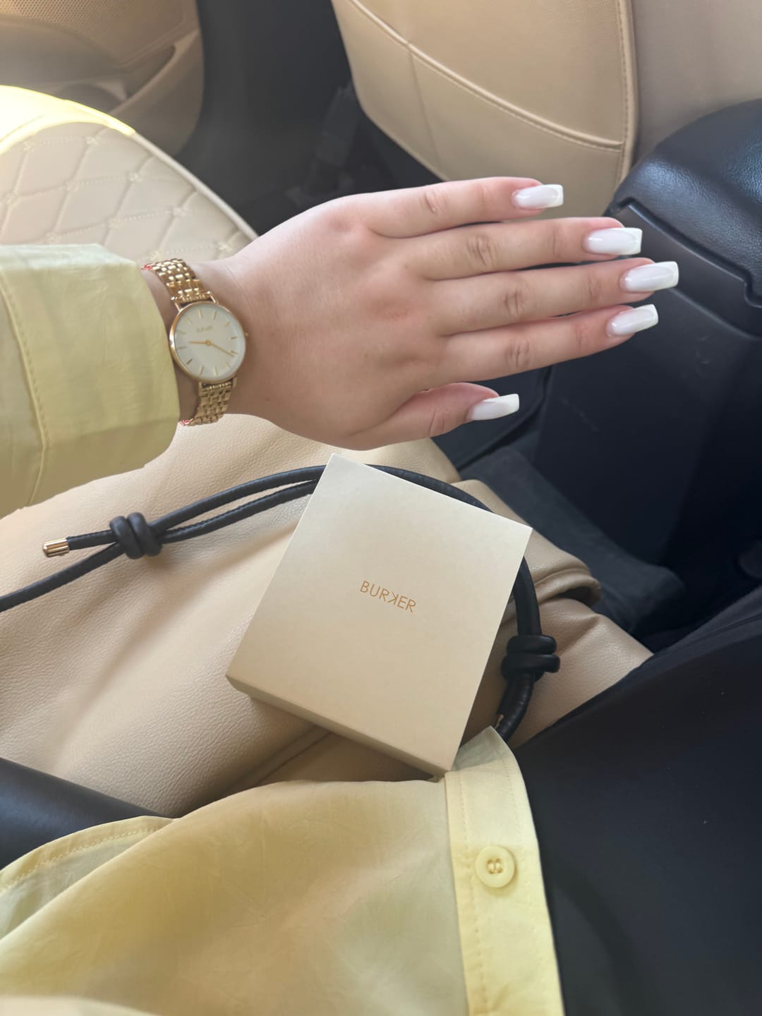 Customer photo review of Ruby Petite Gold White