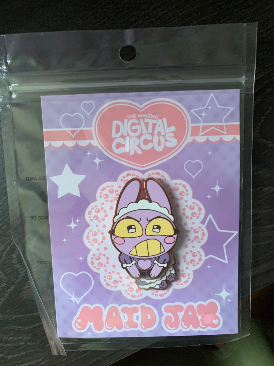 Customer photo review of Maid Jax Pin