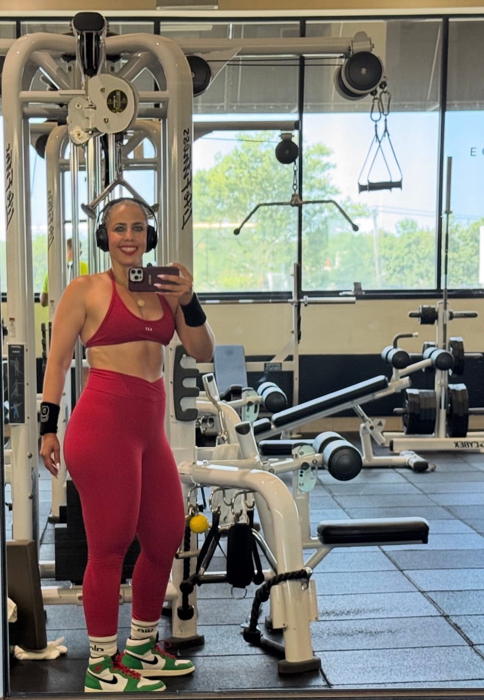 Customer photo review of The Bare Bra Scarlet