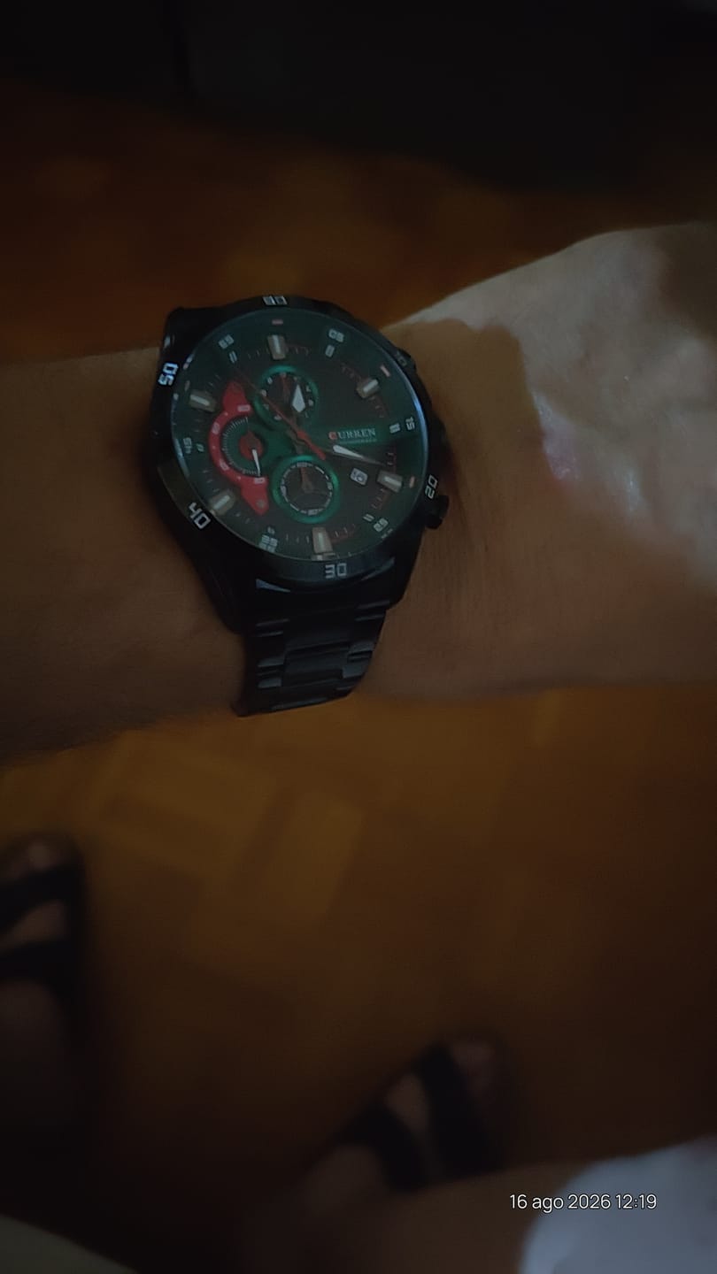 Customer photo review of Curren Madrid® orologio uomo acciaio