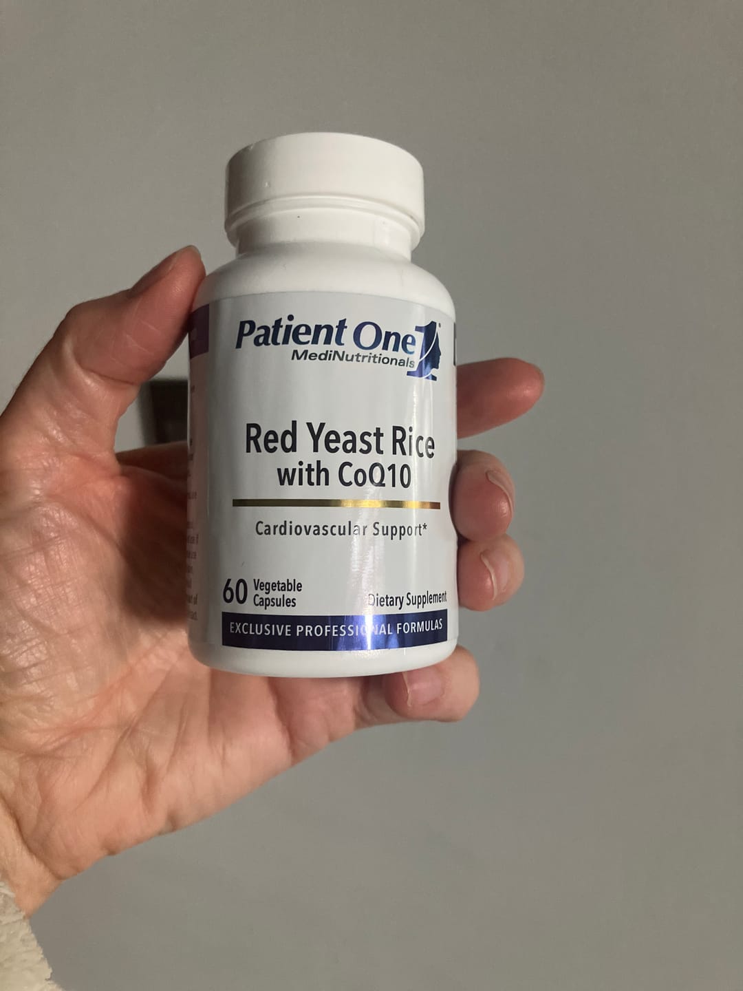 Customer photo review of Patient One Red Yeast Rice con CoQ10