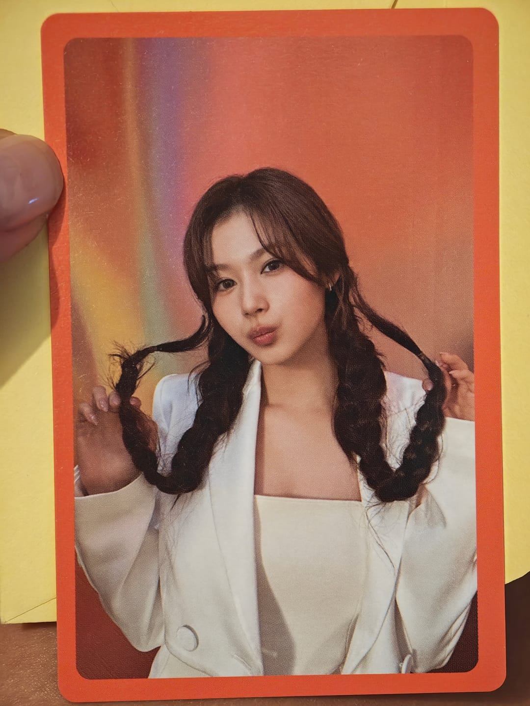 Customer photo review of K-POP BLIND RANDOM PHOTOCARD
