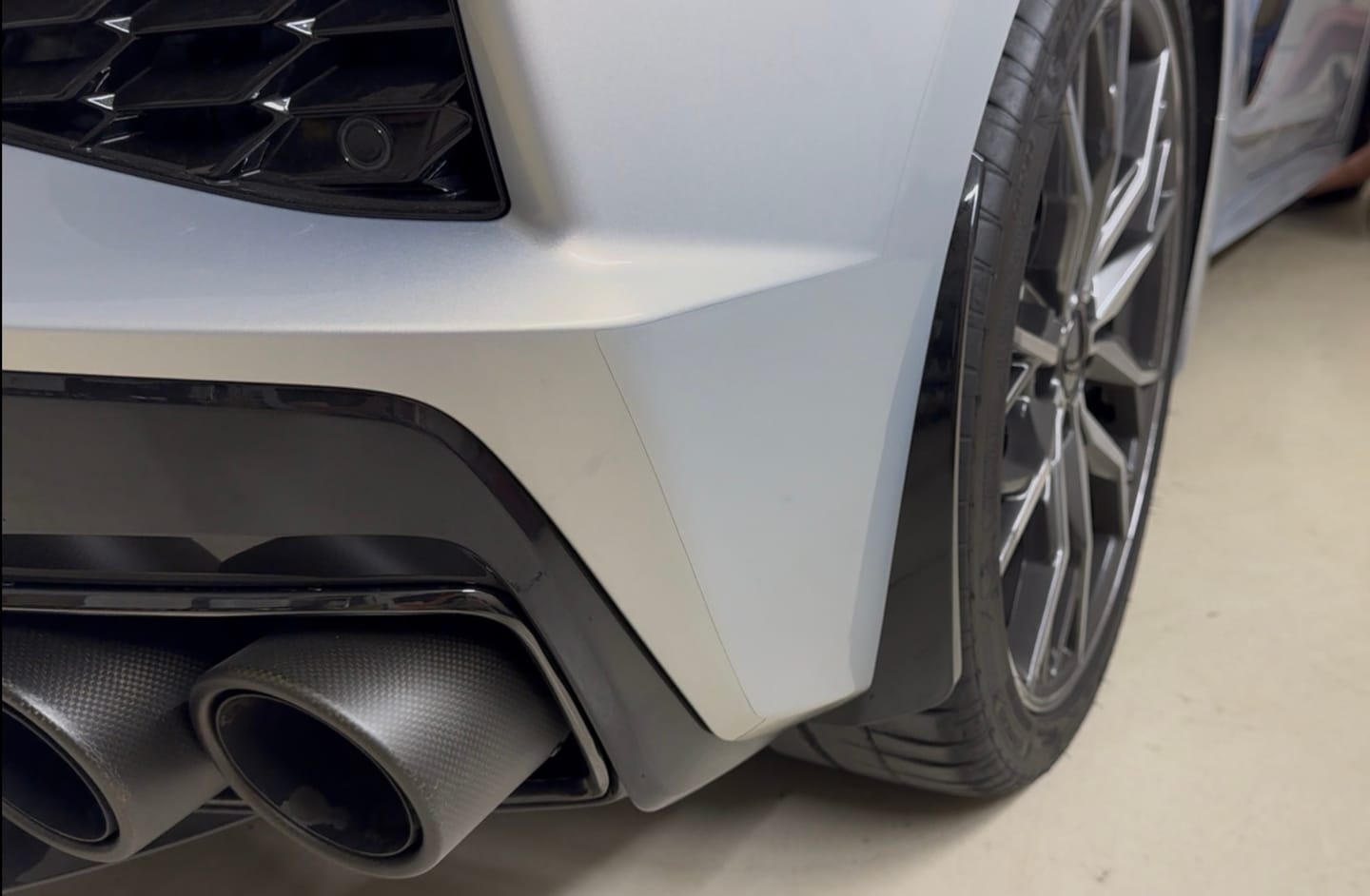 Customer photo review of Corvette C8 Stingray XL Extended Splash Guard