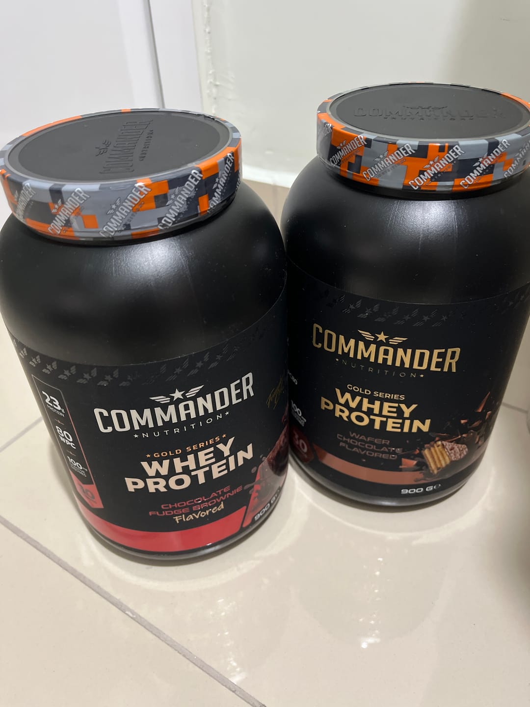 Customer photo review of Gold Whey Protein 900g (30 Servis)