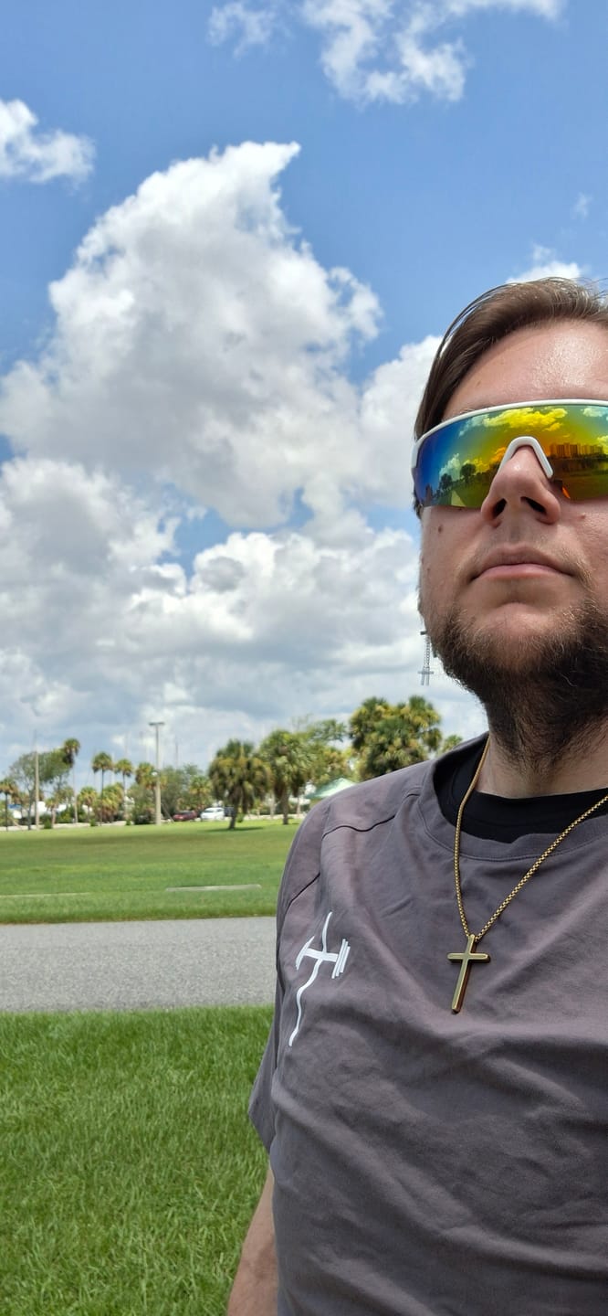 Customer photo review of Original Fitted Performance Tee