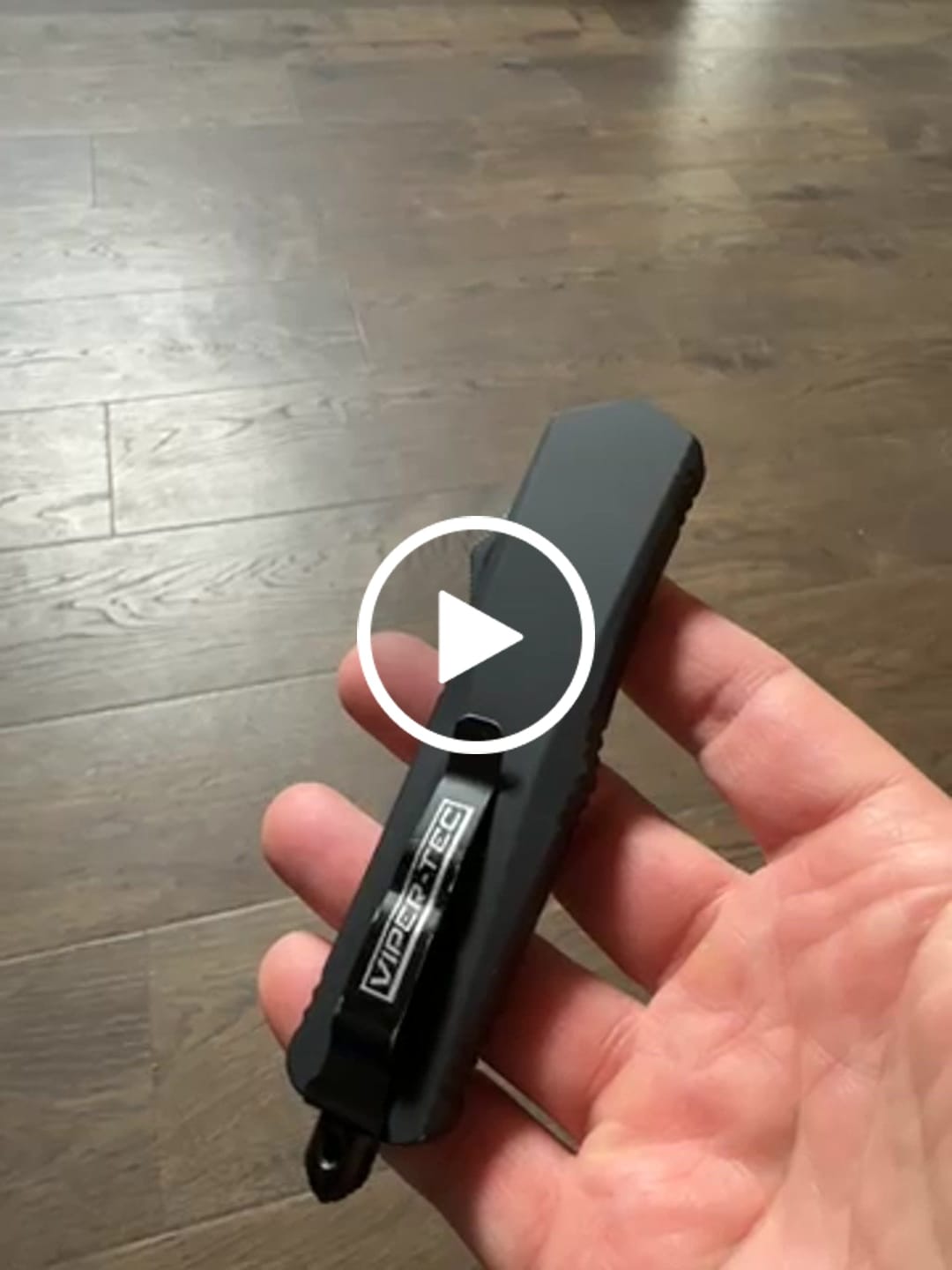 Customer video review of Black Ghost OTF Knife (Multiple Blade Styles Available)