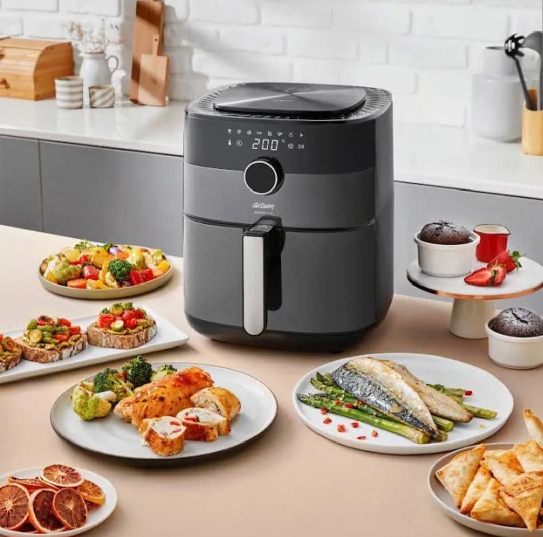 Customer photo review of Oryzom AirCrisp Pro - 360° heteluchttechnologie met 1700 W voor snelle en gezonde maaltijden