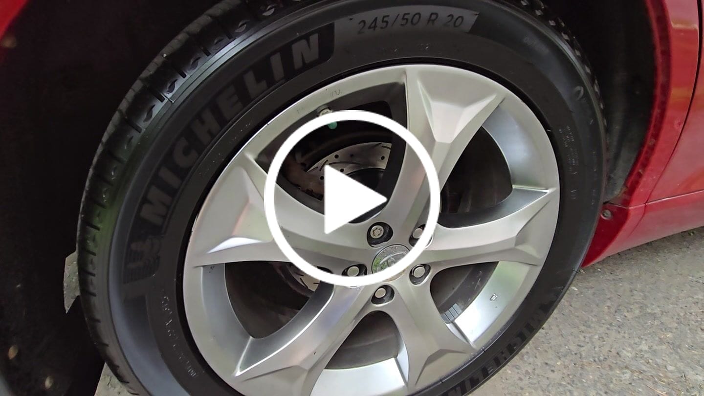 Customer video review of [Avant + Arrière] Kit de disque (percé rainuré revêtu) et plaquette (céramique) de frein pour 2009-2016 Toyota Venza KDT-100864