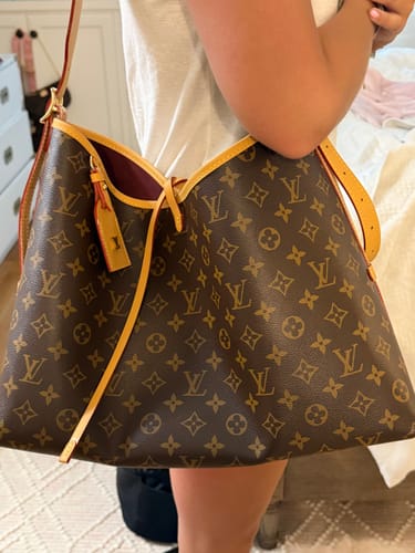 Customer photo review of Louis Vuitton Carryall MM Monogram