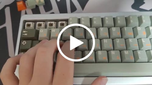 Customer video review of WINGTREE Puer Tea Light Tactile Switch Factory Lubed (10PCS)