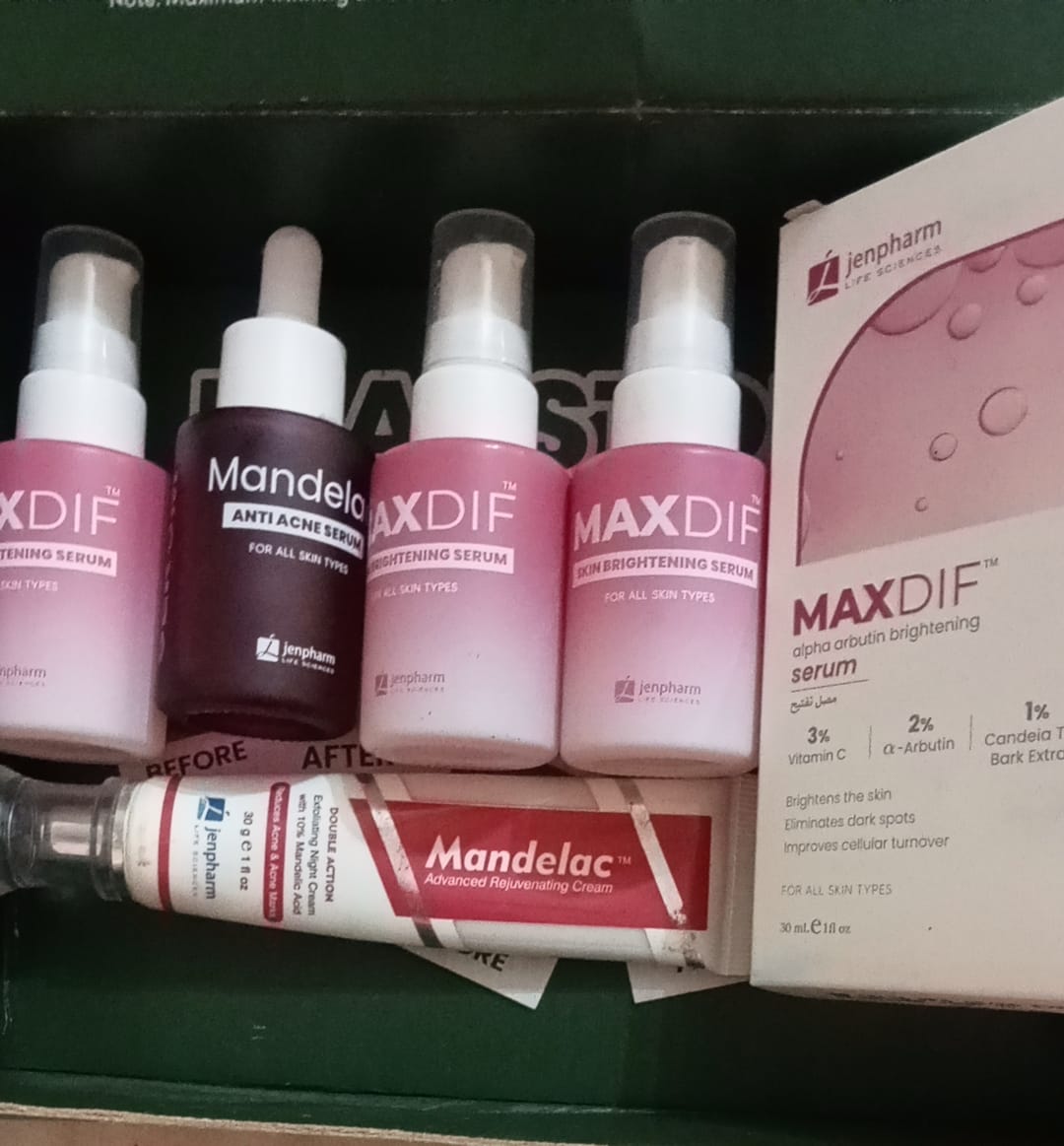 Customer photo review of Maxdif Brightening Serum