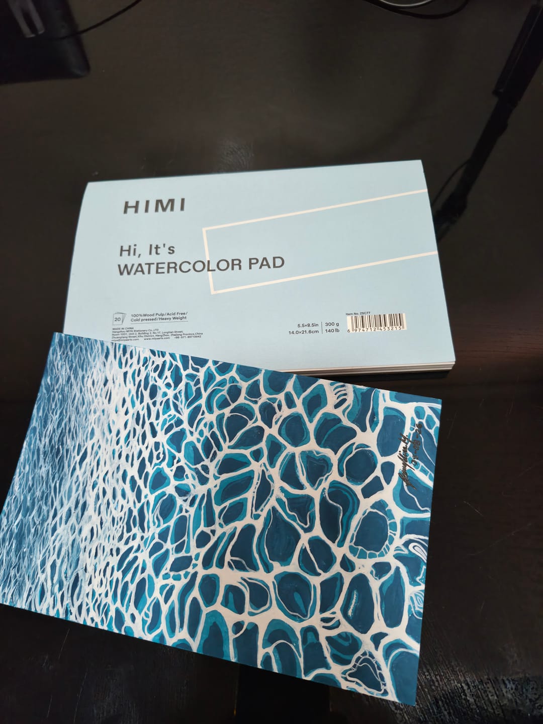 Customer photo review of Himi Watercolor Pad - Block Acuarela 14 x 21,6 cm 300 gm2