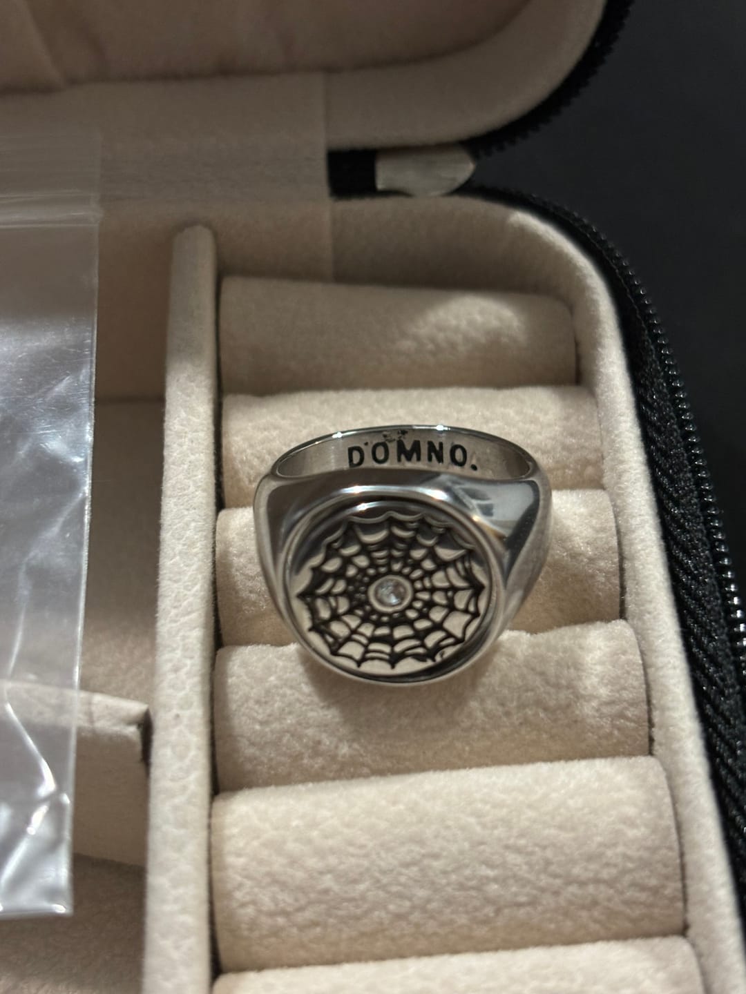 Customer photo review of Web Spinner Ring