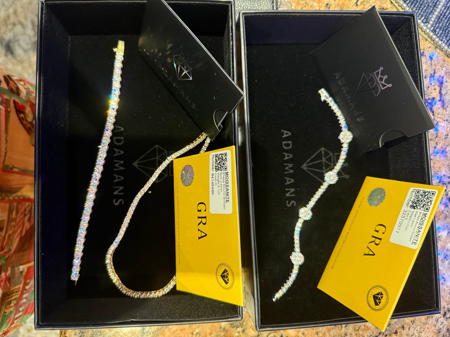Customer photo review of 5mm Tennis Bracelet - Gold