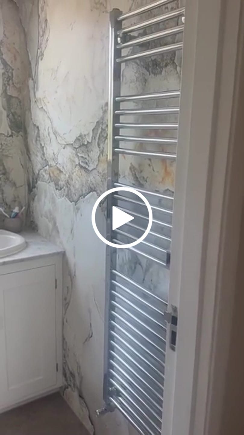 Customer video review of 10mm Opus Marble Matt Shower Panel 2M x 2.4M