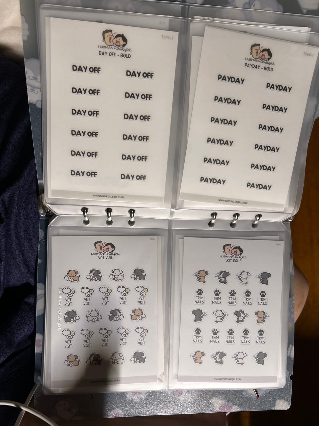 Customer photo review of Small Storage Pockets