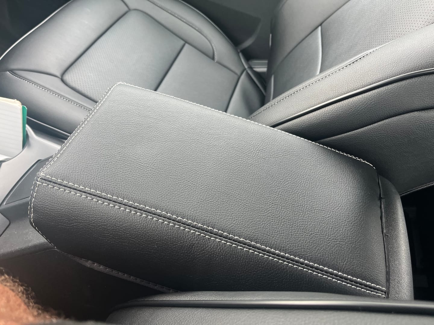 Customer photo review of 2021+ Ford Bronco Center Console Lid Armrest Cover