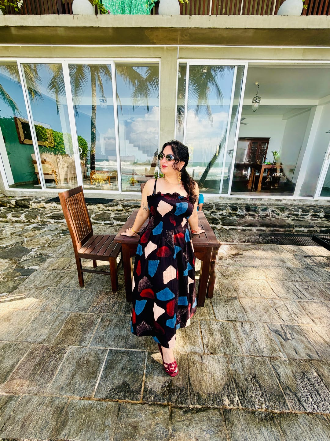 Customer photo review of Desert Bloom Dress