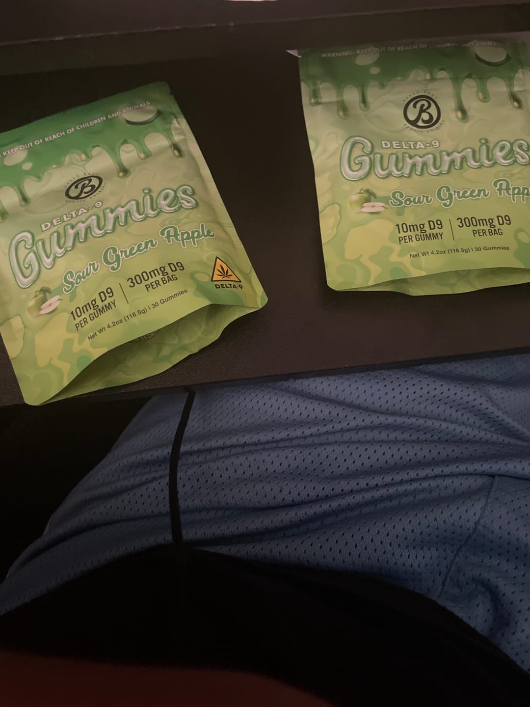 Customer photo review of GUMMIES - SOUR GREEN APPLE