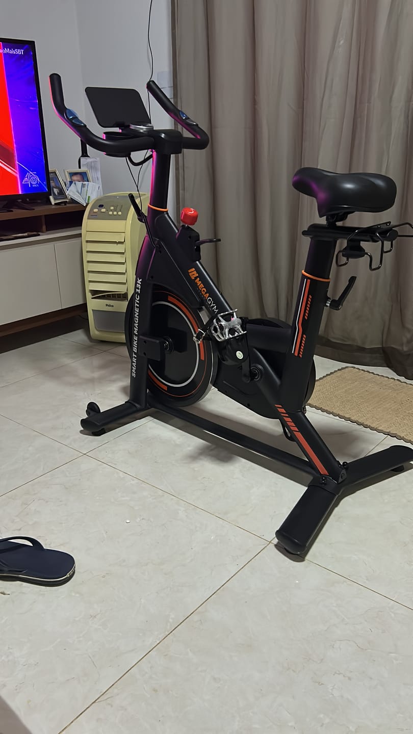 Customer photo review of Bicicleta Ergométrica Smart Magnetic 13K | Disco 13KG | Resistência Magnética potente | Banco Ultra Soft