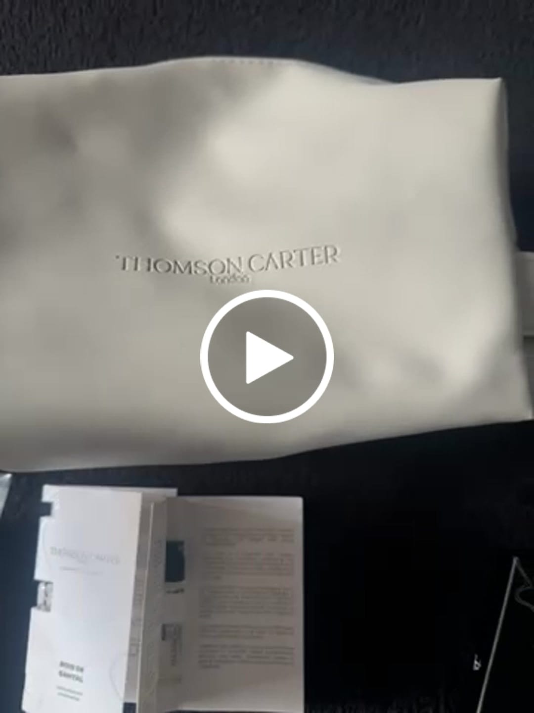 Customer video review of Toiletry Bag