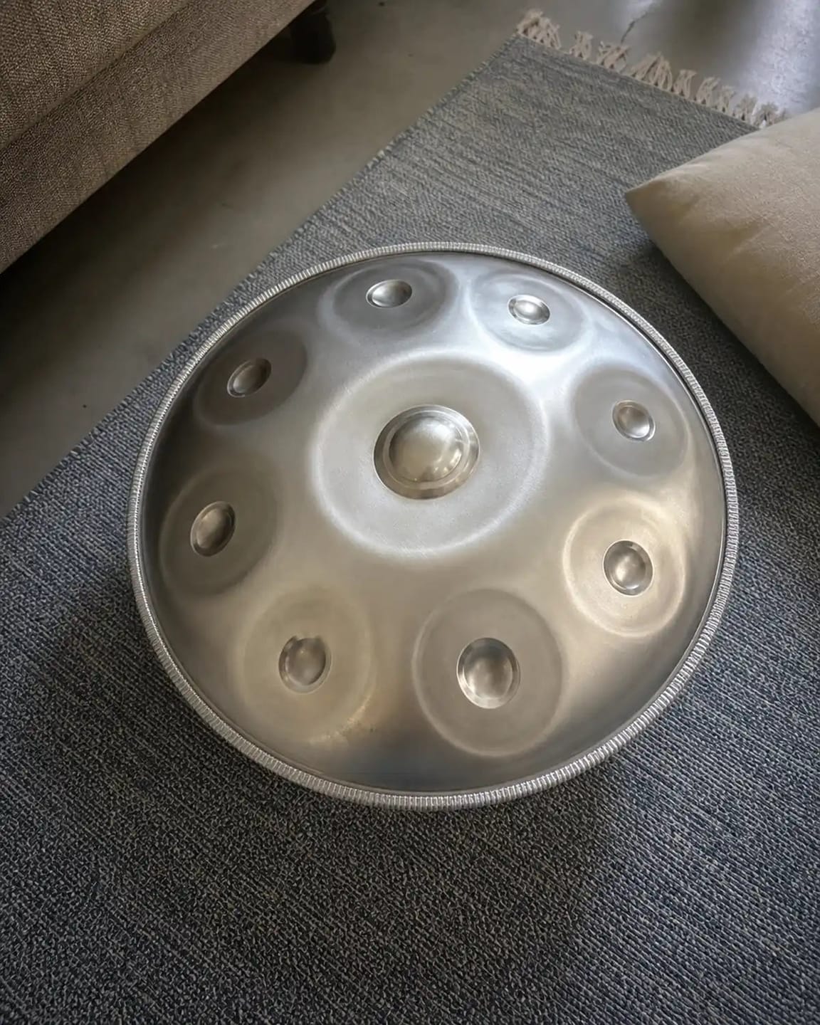 Customer photo review of Handpan Air Kurd oder Keltisch D-Moll 9–10 Noten – handgestimmt