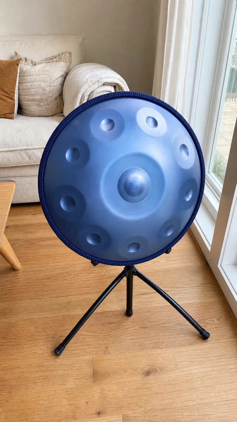 Customer photo review of Handpan Ice Age Kurd D-Moll 10 Noten