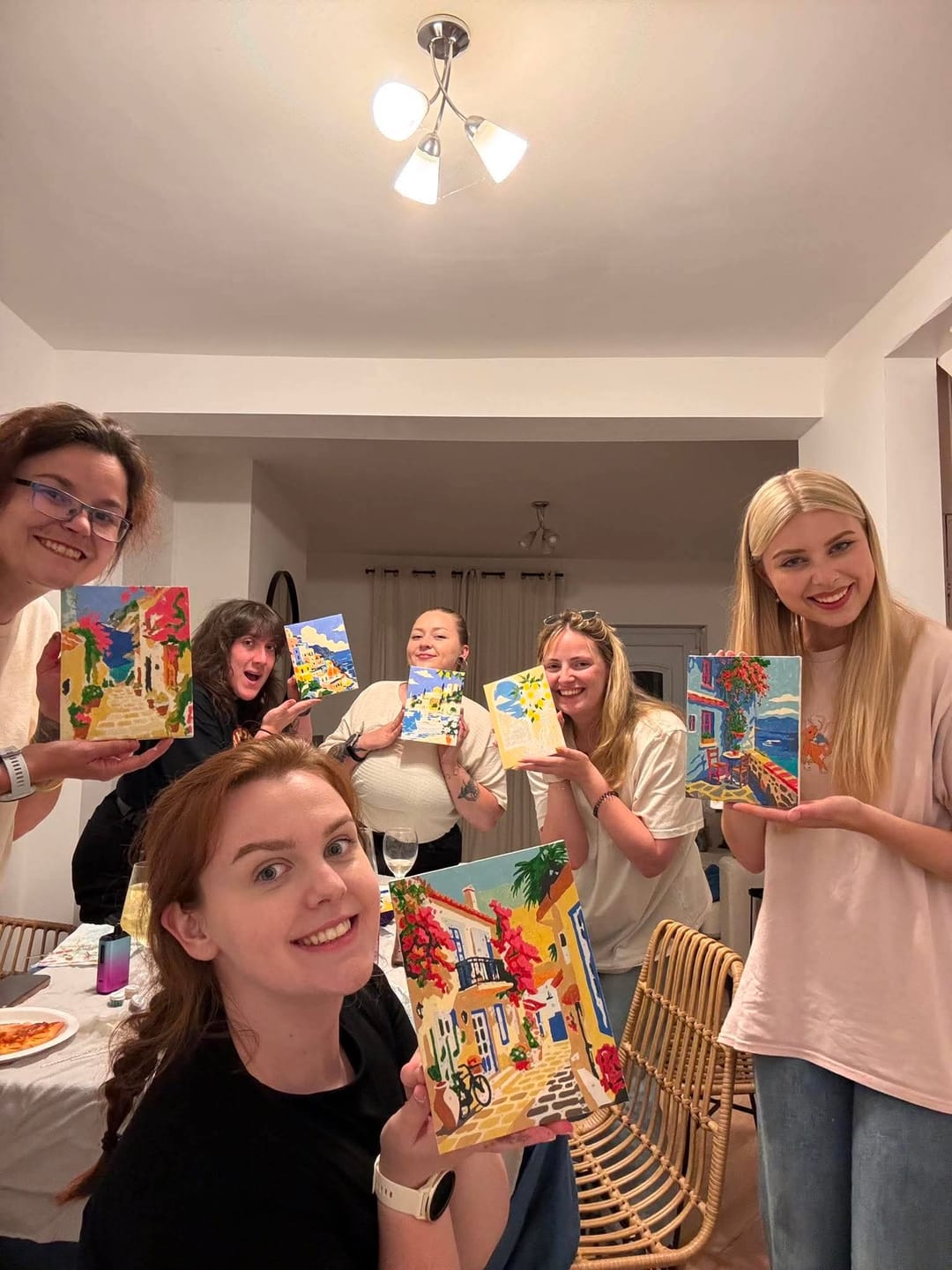 Customer photo review of Surprise Painting | Paint by Numbers