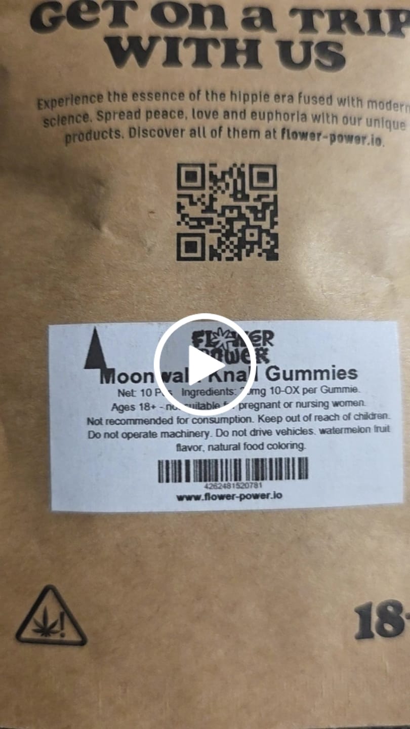 Customer video review of 💥 Moonwalk Knall Gummies - POWER LVL: 6/5
