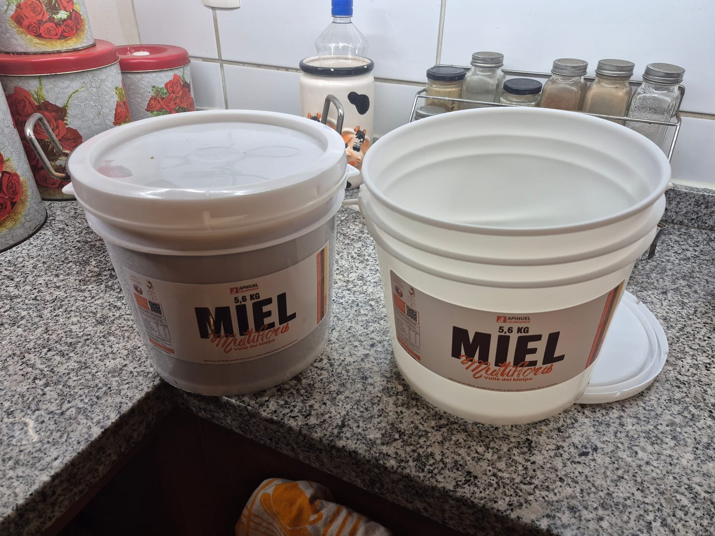 Customer photo review of Balde Miel Multiflora Valle del Maipo 5,6Kg