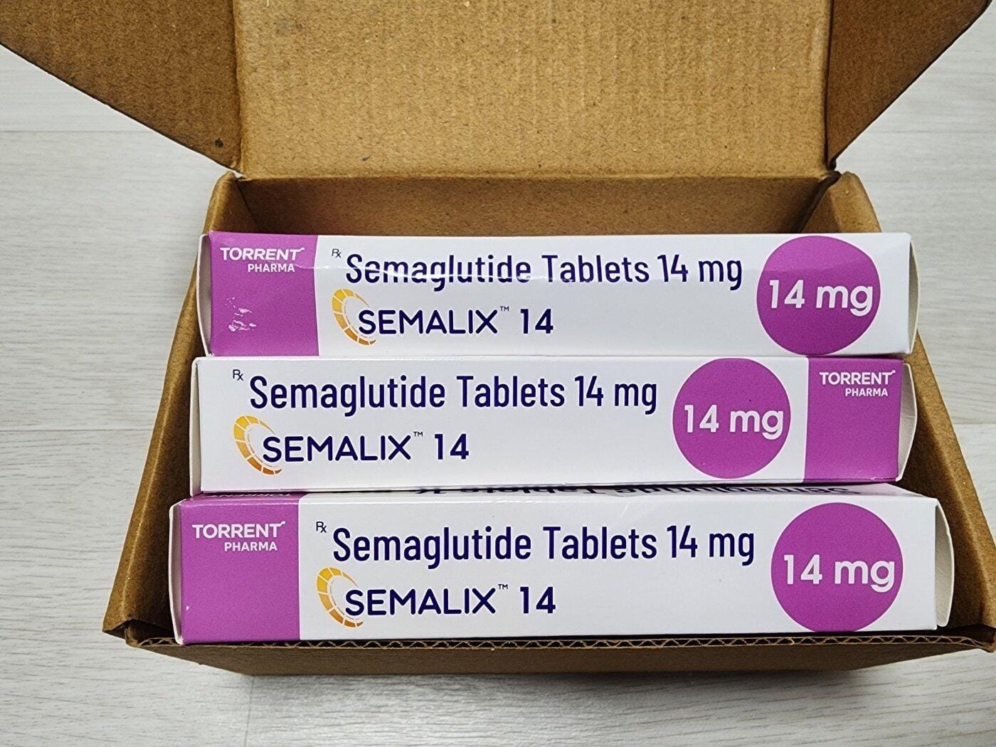 Customer photo review of "NEW" [SEMALIX] 세마릭스 세마글루타이드 14mg <10정, 30정, 60정> / 위고비, 오젬픽 동일 성분 복제