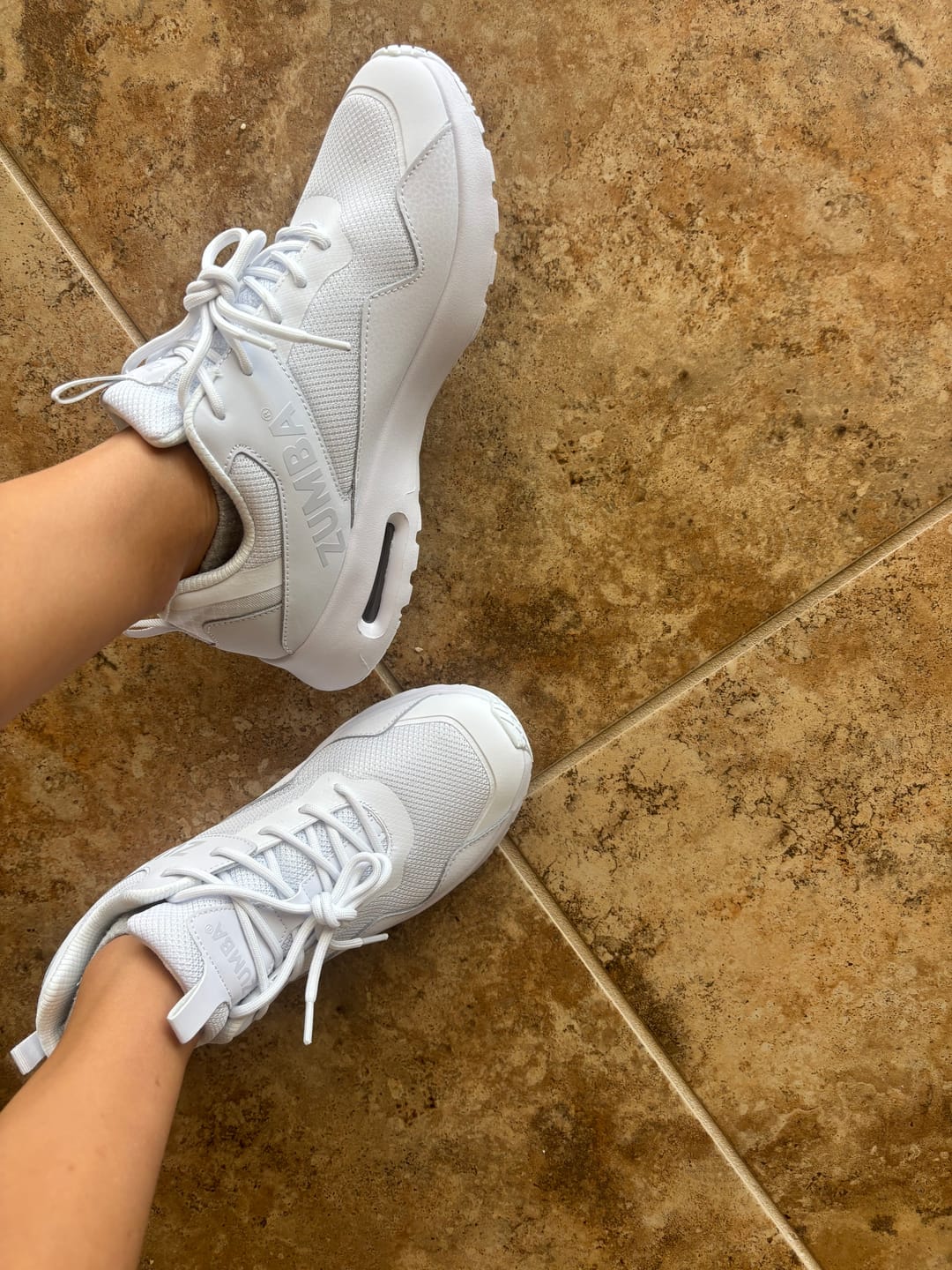 Customer photo review of Zumba Air Classic 2.0 - White/White