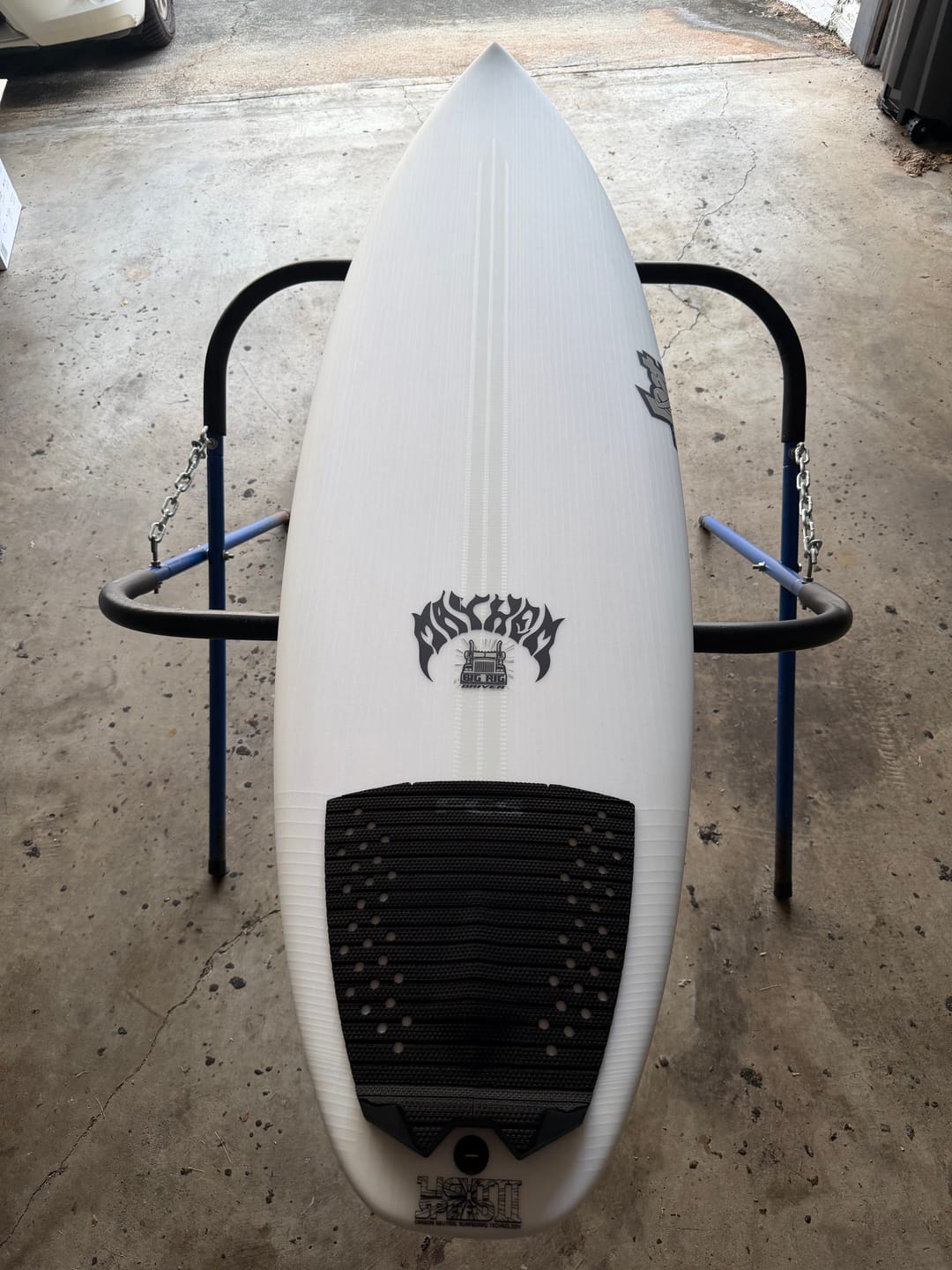 Customer photo review of LOST Big Rig Driver Lightspeed II Round Tail - 6’5 V39.2 - FUTURES