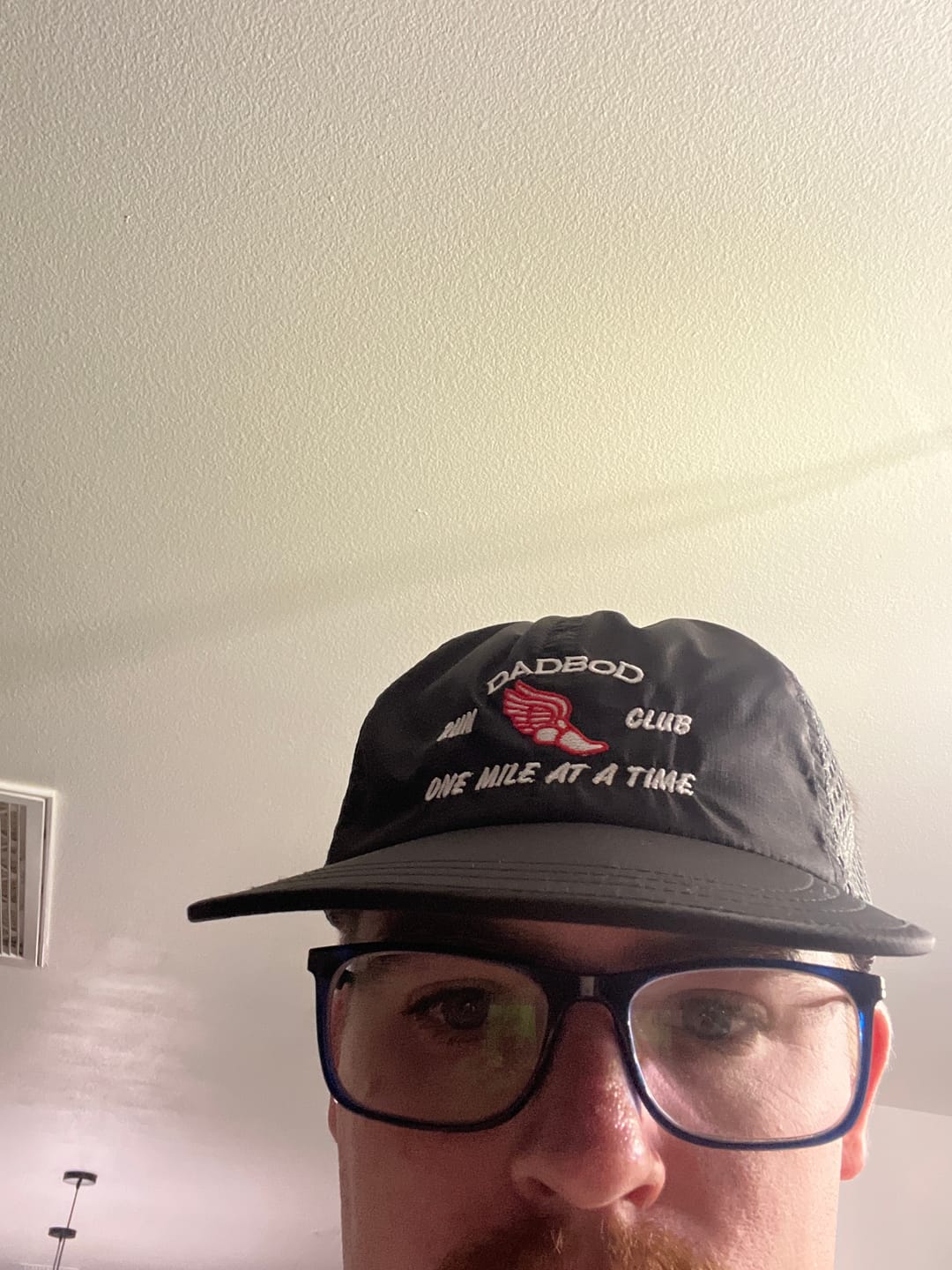 Customer photo review of Dadbod Running Athletic Hat V.2