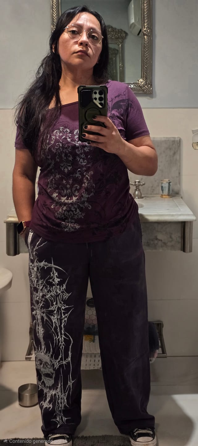 Customer photo review of 2122 - Eternal Embroidered Sweats