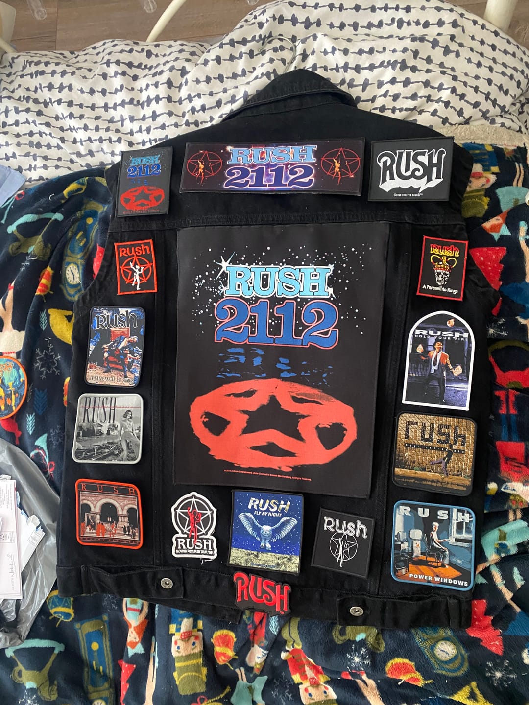Customer photo review of Rush - A Farewell To Kings - Patch