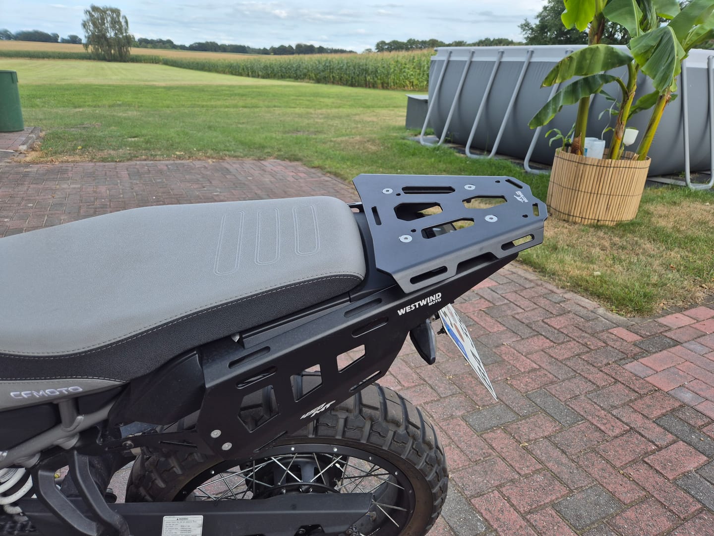 Customer photo review of CF450MT (Ibex 450) Luggage Rack