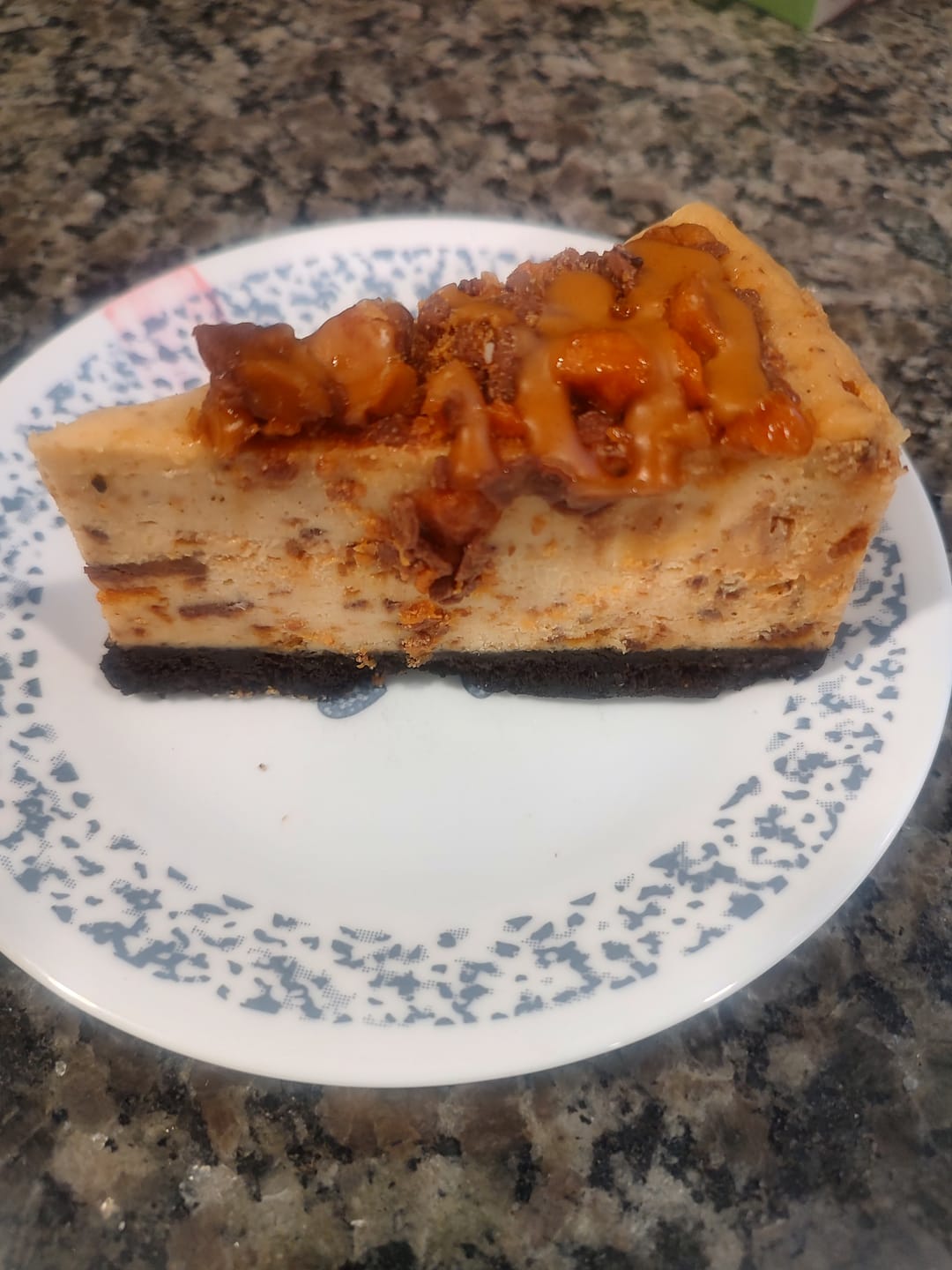 Customer photo review of Ultimate Cheesecake Sampler