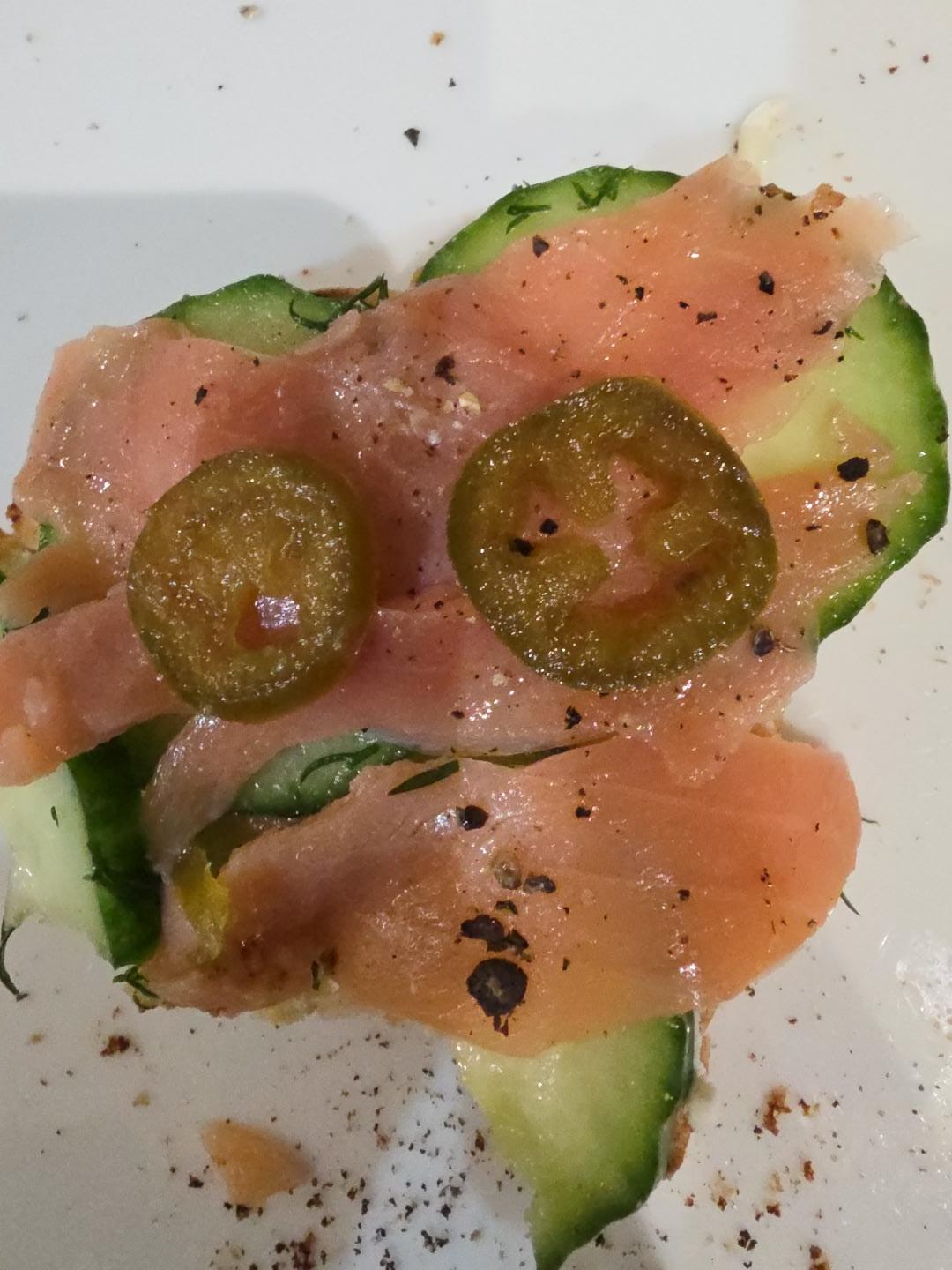 Customer photo review of Three Streams | Premium Salmon 80G