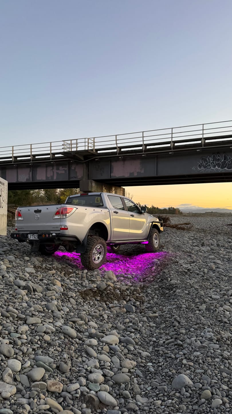 Customer photo review of CX6™ RGBW Rock Lights - 6 Pack