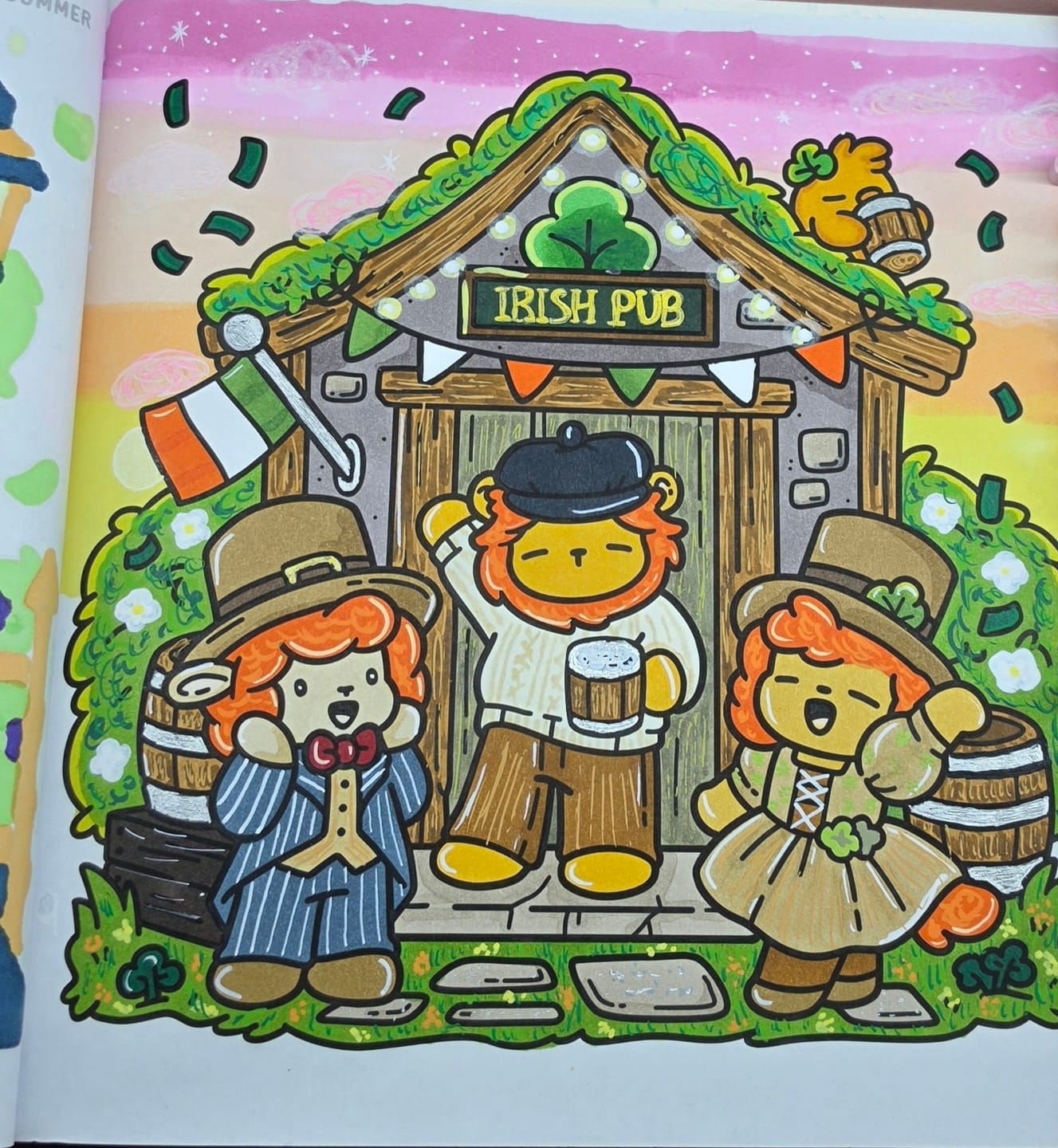 Customer photo review of Ohuhu Wai Momi Acrylic Gel Pens
